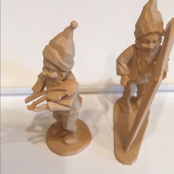 Vintage Wood Look Elf Band - Picture 2 of 4